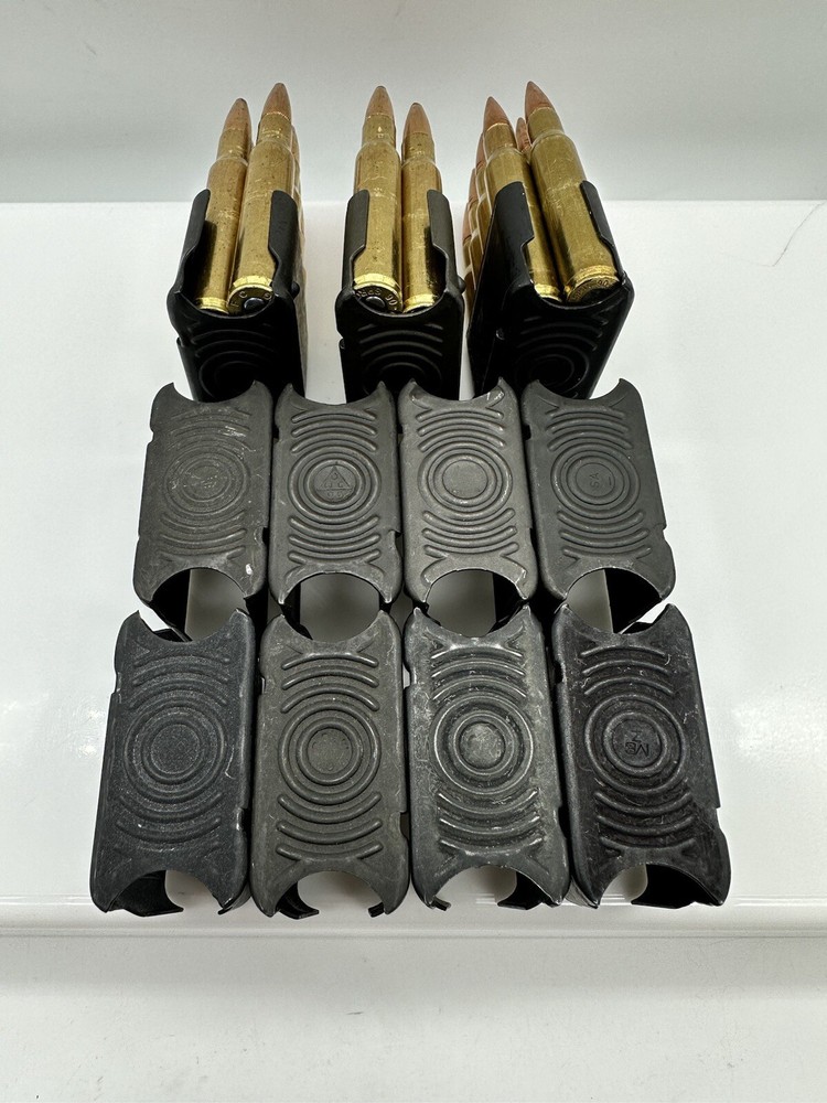 (10) USGI M1 Garand Enbloc clips 8 round En bloc clips Random Makers