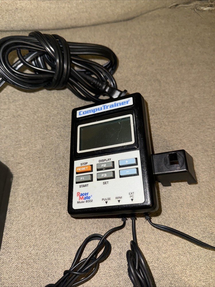 RACERMATE CompuTrainer 8002 Controller Head UNTESTED & Power Supply