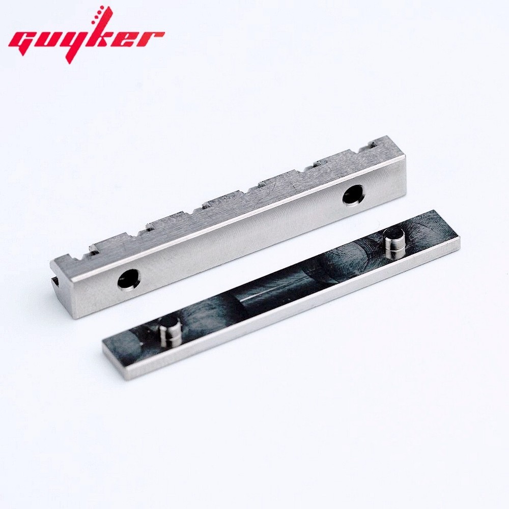 GUYKER Height Adjustable 42mmTitanium Alloy Ball Nut Guitar Nut For 6 String LP