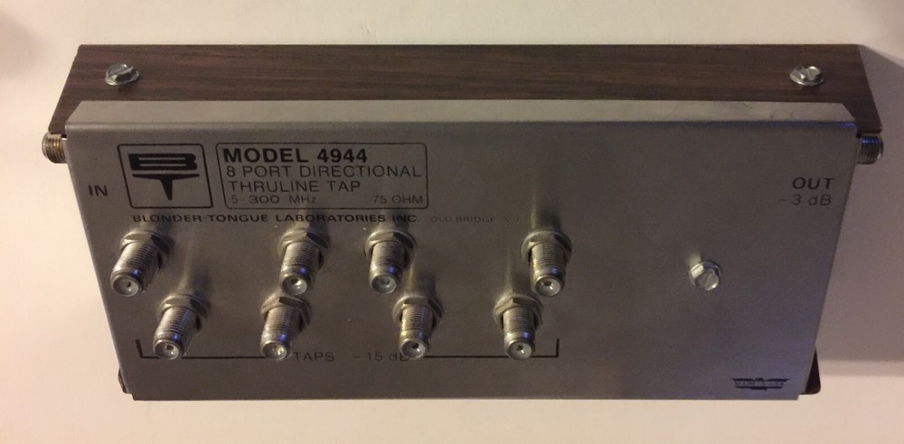 BLONDER TONGUE LABORATORIES, Model 4944, U S A