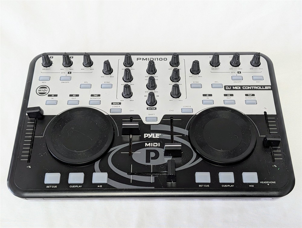 Pyle Pro PMIDI100 Professional Digital MIDI DJ Controller - USB Powered