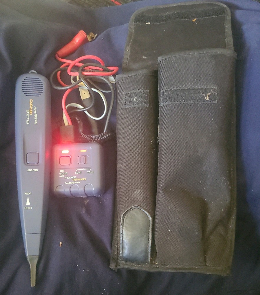 Fluke Networks Pro3000 Toner and Probe kit | Untested |