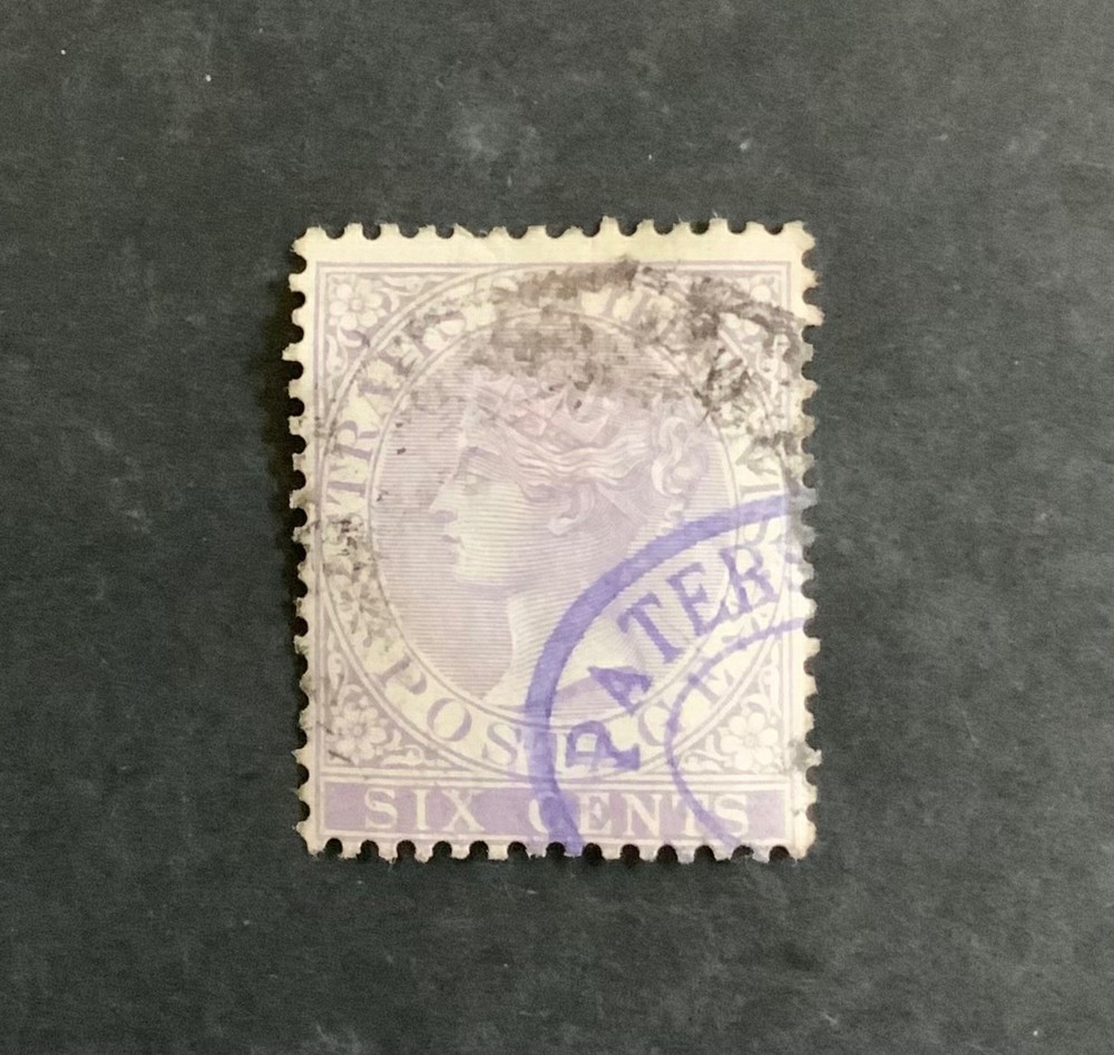 Stamps Strait Settlements Scott #48 used