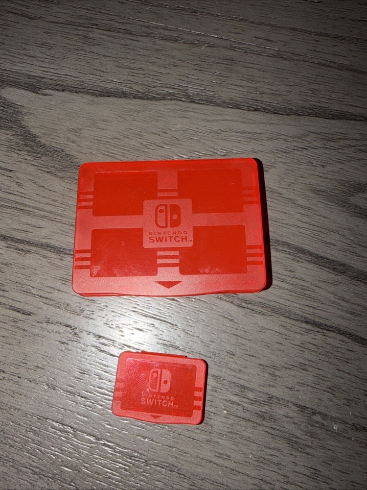 Switch Memory Card Case & Case That Holds 4 Games