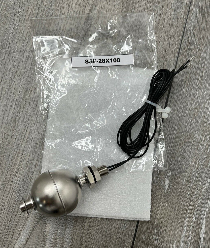 Cynergy3 SSF28X100 Liquid Level Sensor Switch (Single Float)