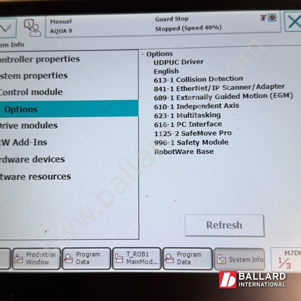 ABB IRB 4600-60/2.5 Complete Robot System w/ IRC5 Controller - 4600-800704
