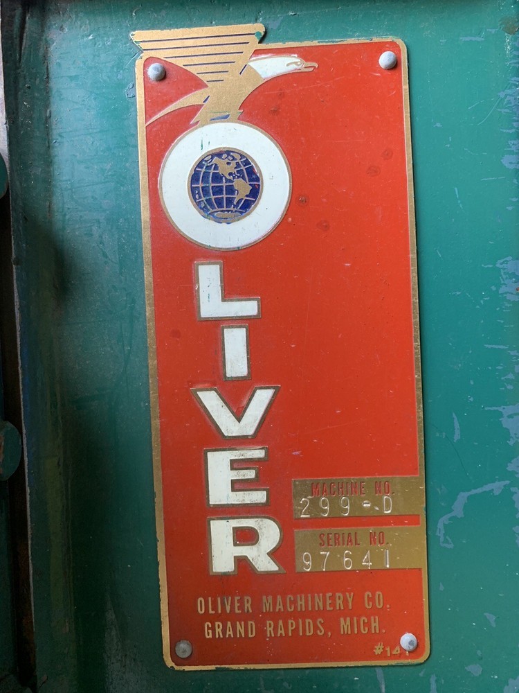 Oliver 299d planer
