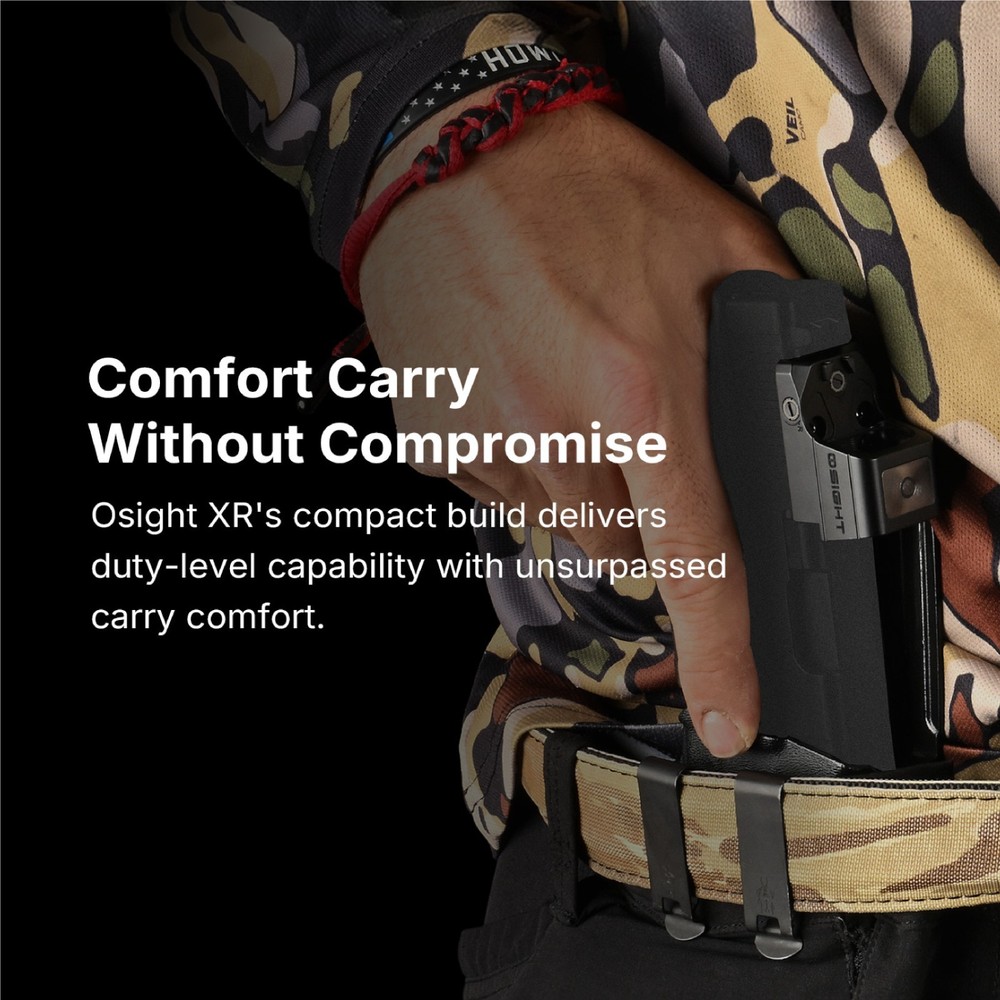 OSIGHT XR Enclosed Red Dot Sight with 2/6 + 32 MOA Multi-Reticle System.