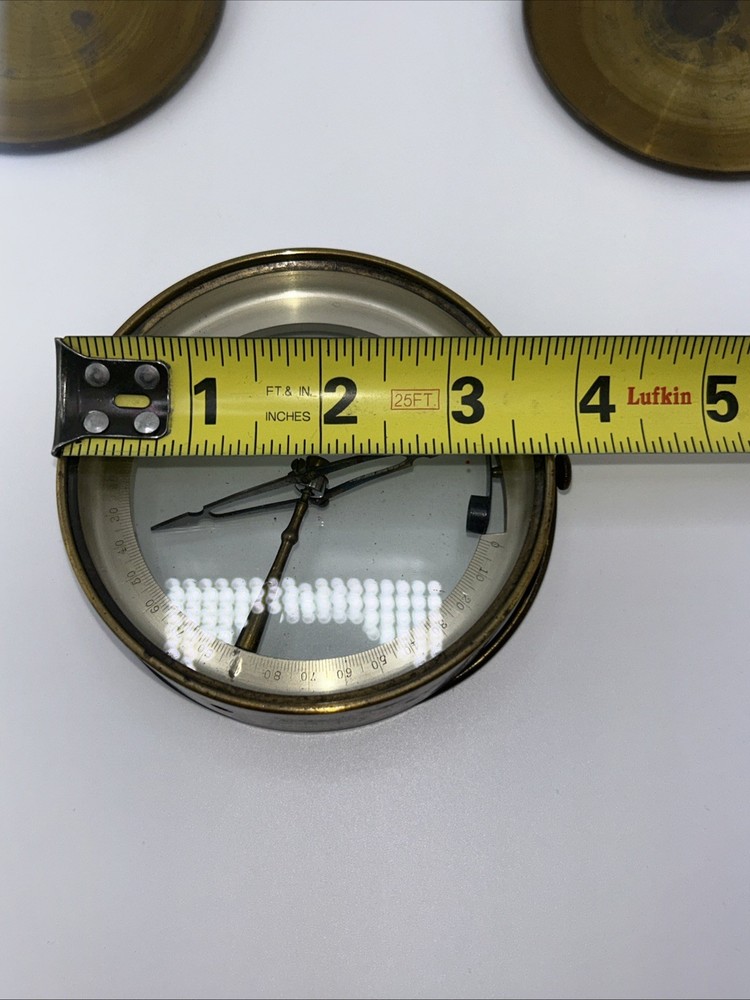 Antique Mining Dip Needle Compass