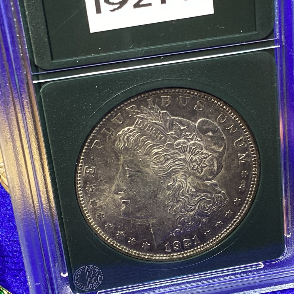 1921 D MORGAN SILVER 💰 ONLY “ D “ MINTED MICRO “ D “ UNCIRCULATED🗝️