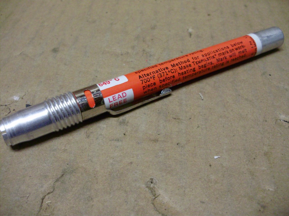 Tempilstik 1200F / 649C Temperature Indicator Stick