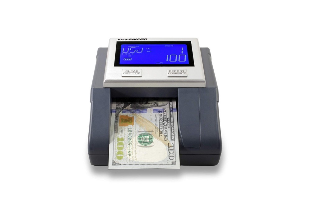 AccuBANKER D585 Multi-Scanix Counterfeit Currency Detector, Multi-Orientation...