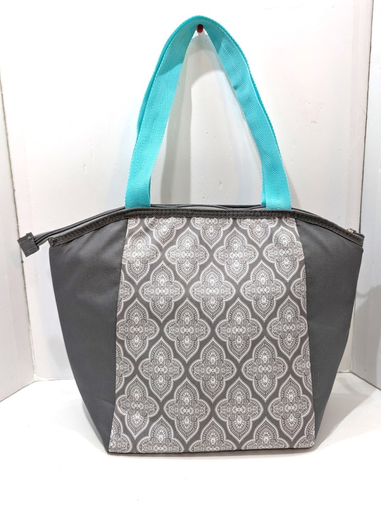 Gray 14 Can Igloo Essential Polyester Tote Lunch Bag Cooler UNUSED