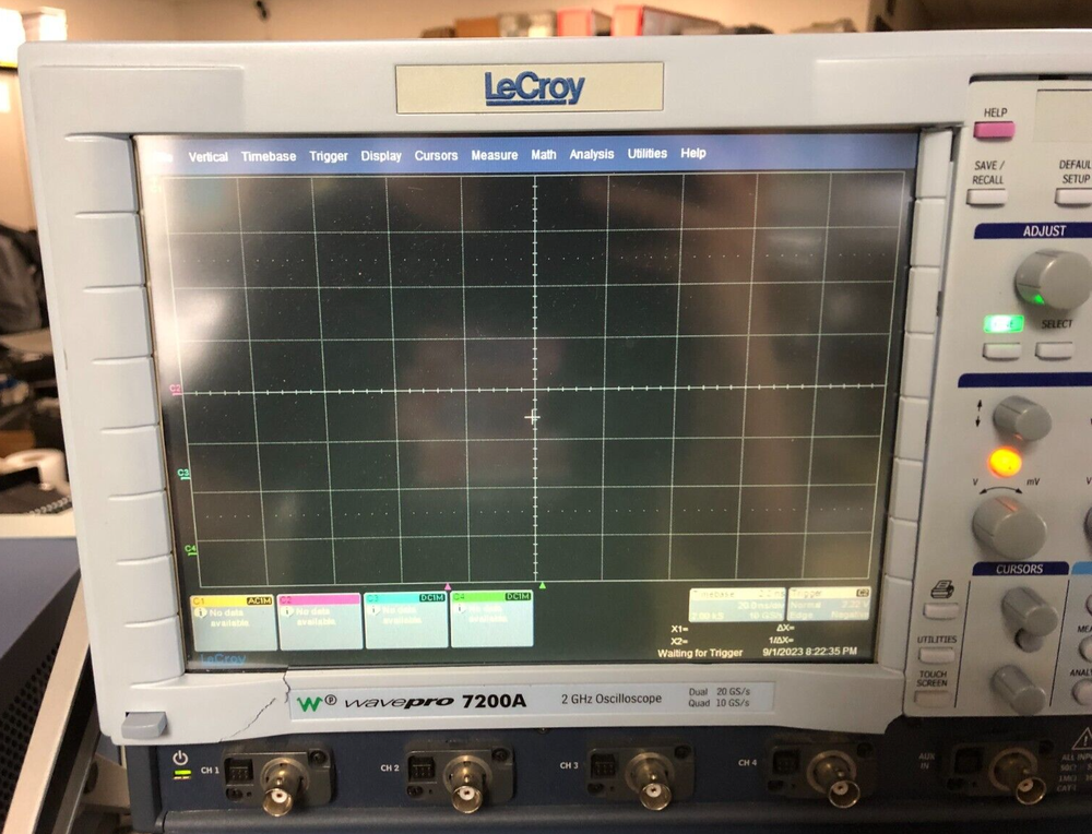 LeCroy WavePro 7200A 2GHz 10GS/s Oscilloscope *READ