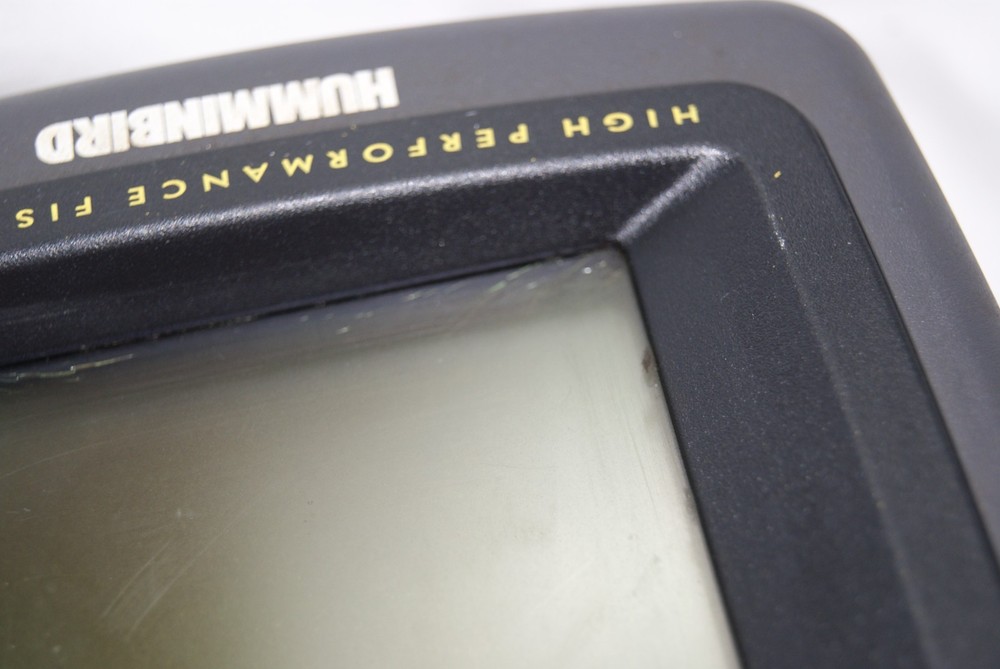 Hummingbird Wide 128 Portable Fish Depth Finder Untested Head Unit Only