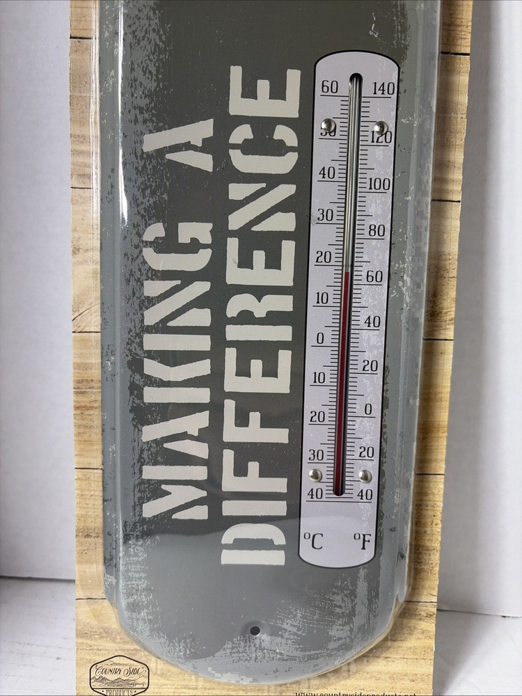 U.S. ARMY Outdoor Large Thermometer Making A Difference