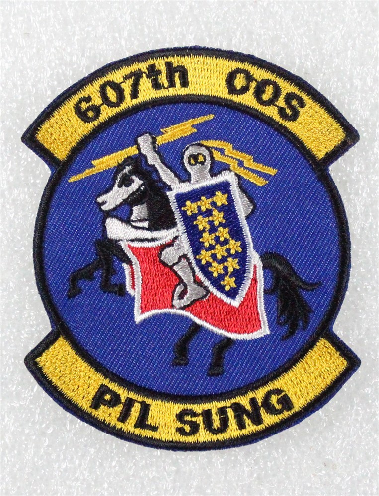 USAF Air Force Patch: 607th Combat Operations Squadron