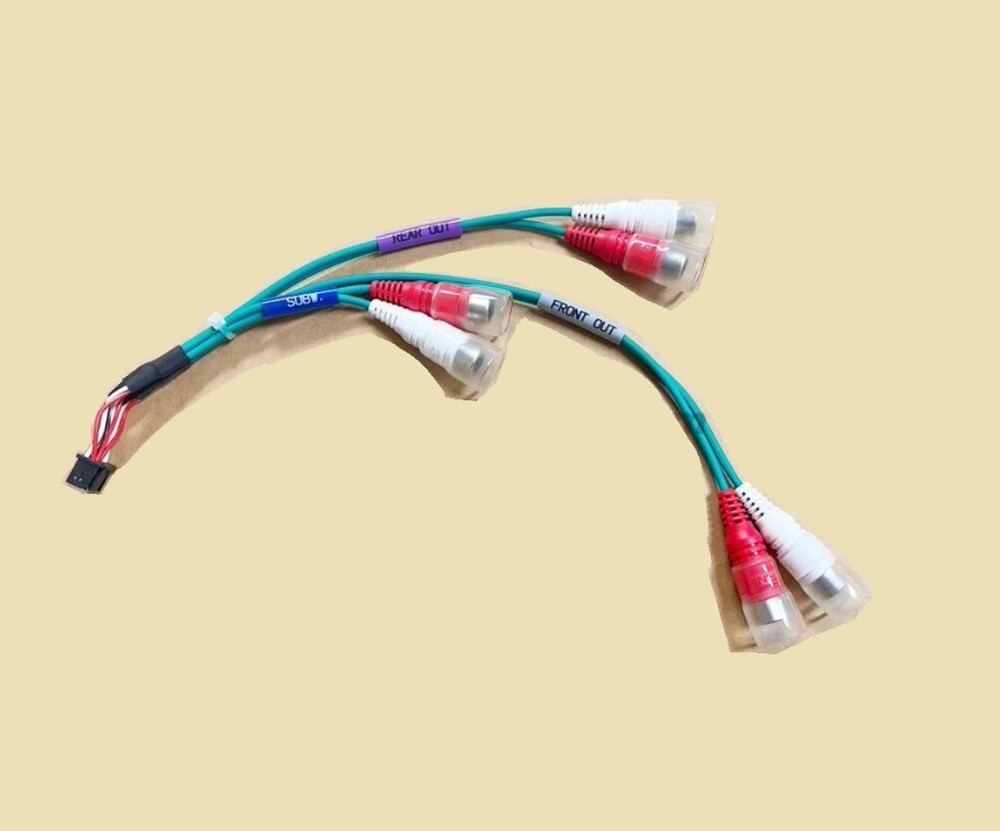 RCA CABLE FRONT & REAR SUB RCA HARNESS FOR  ILX-F511 ILXF511