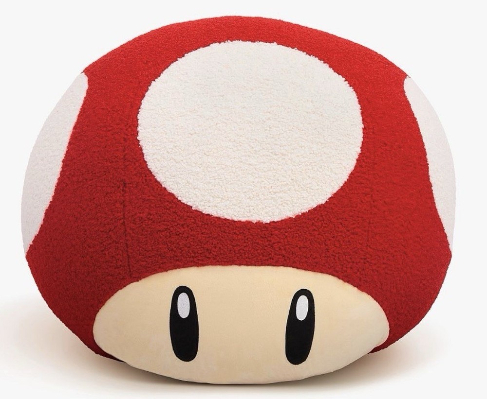 Pottery Barn Large Super Mario™ Super Mushroom Bean Bag Chair Slipcover NWT