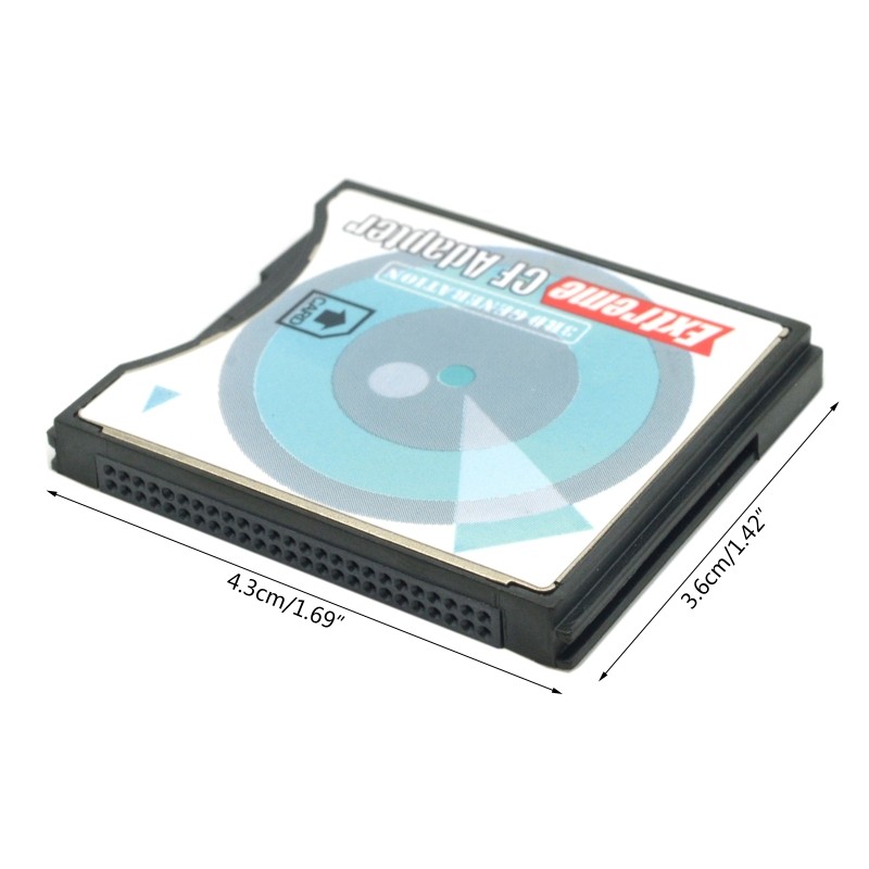 for MMC to CF Type II Compact Flash Card Reader for Digital Camera PDA Notebo