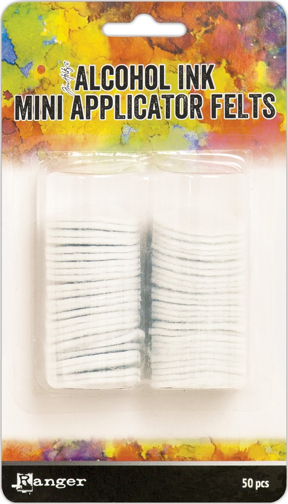 Tim Holtz Alcohol Ink Mini Applicator Tool Replacement Felt-50/Pkg