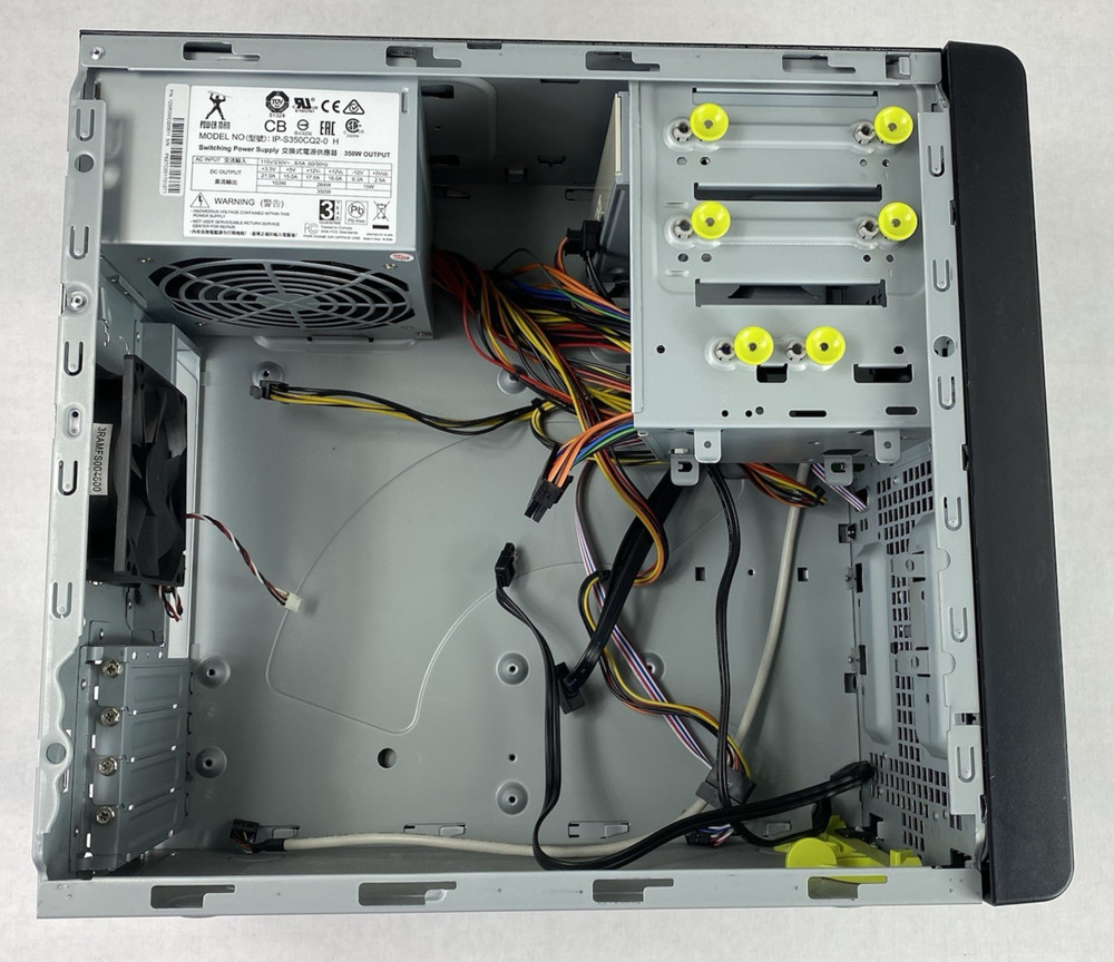 ByteSpeed H310M ATX Mid Tower Computer Case with 350W Power Supply