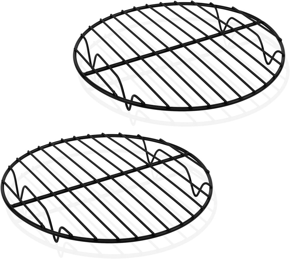 round Cooling Rack, 7.5’’ Small Baking Roasting Grilling Rack with Stainless Ste