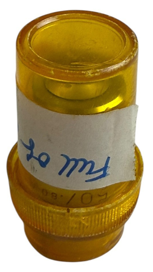 Olympus Plan Achro 50x 0.80 Oil Microscope Objective Iris Diaphragm