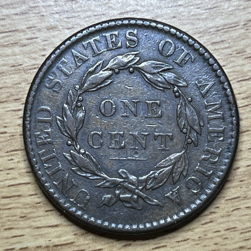 1819 Coronet Head Large Cent XF +