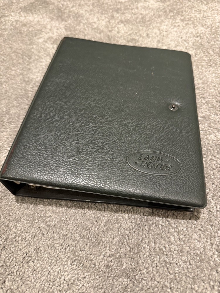 Land Rover Defender Owner Handbook