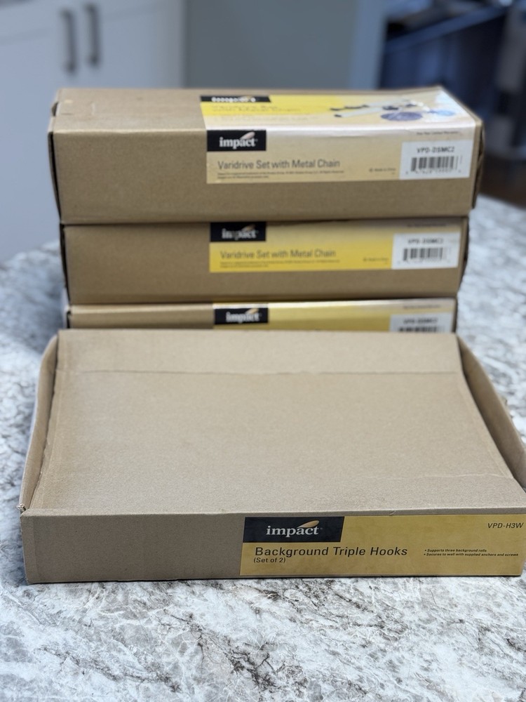 Varidrive Set With Metal Chains And Wall Bracket New In Boxes