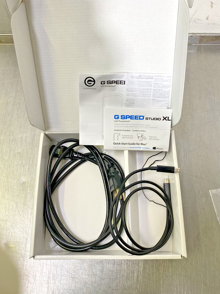 G-Technology G-Speed Studio XL 8-Bay Thunderbolt 2 RAID Array (4x3 TB HDD )