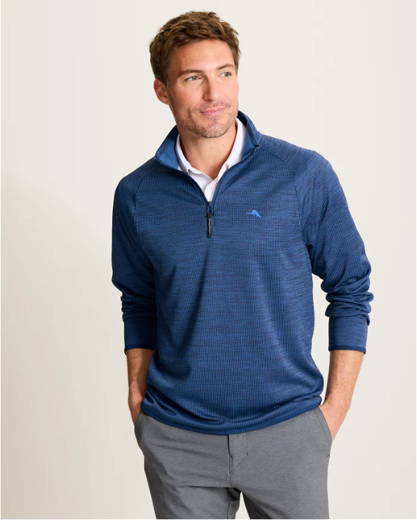 Tommy Bahama Palm Pro Half-Zip IslandZone Men's Sweatshirt