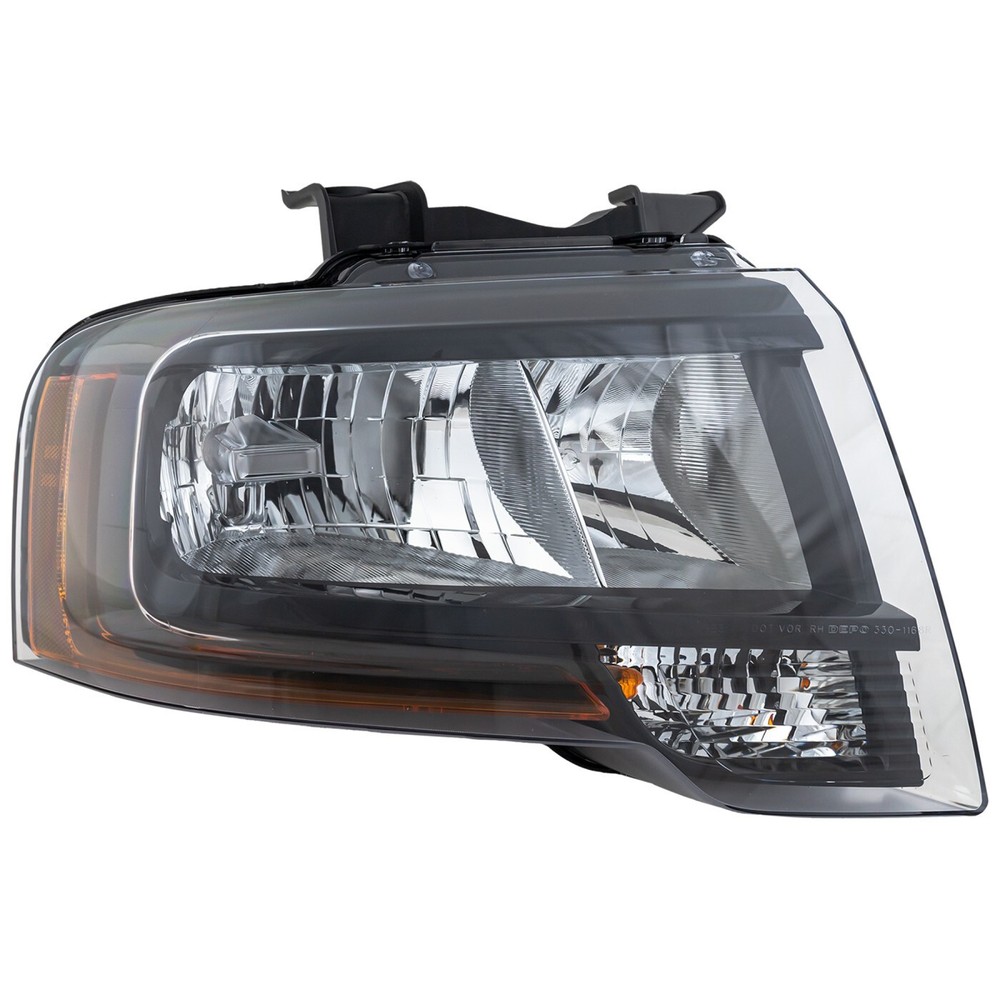 For 2015-2017 Ford Expedition Halogen Headlight w/Bulb Reflector Left+Right Pair