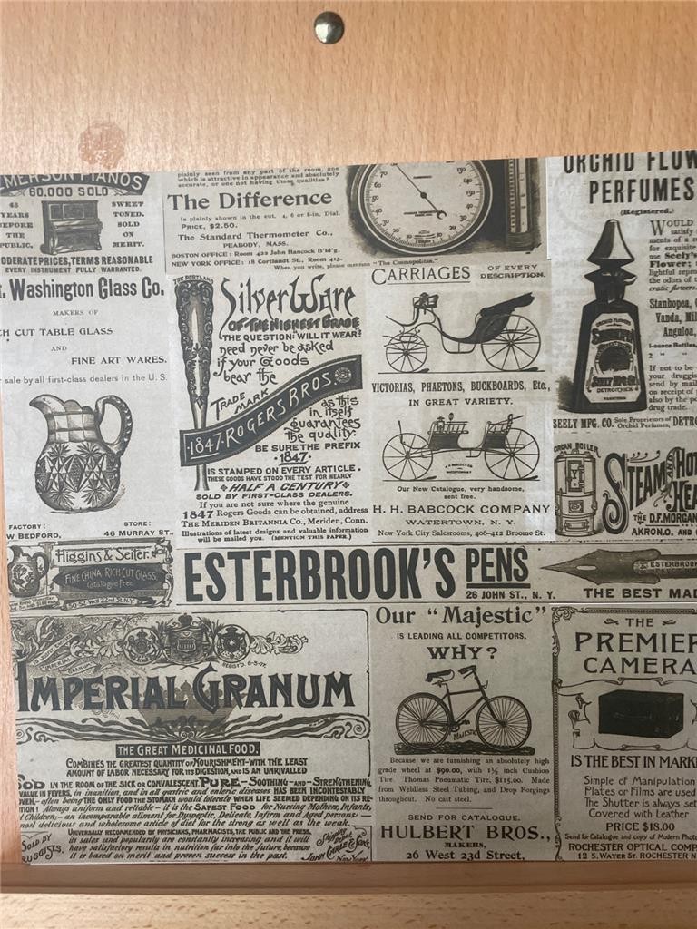 NEW LOT 1 OF VINTAGE RUSTY PICKLE PAPER 12 X12" 18 SHEETS single sided