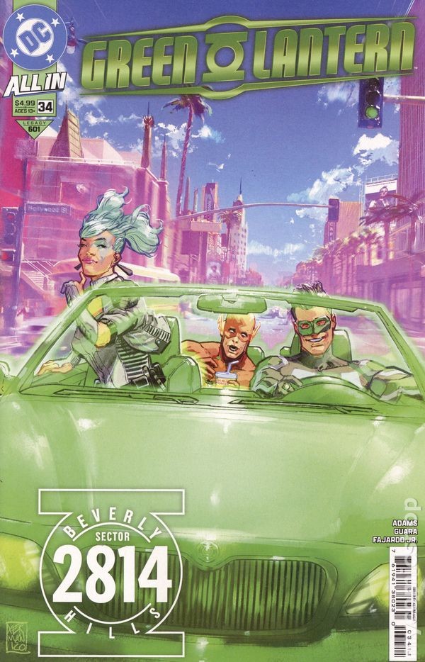 Green Lantern #34A 2026 Stock Image