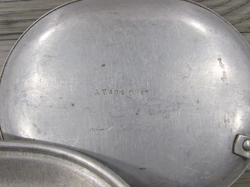 ORIGINAL WWI WWII US ARMY M1910 MESS KIT-DATED 1918