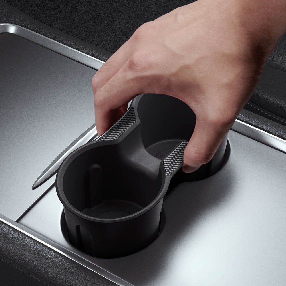 For Tesla Model 3 / Y | Spigen Center Console Cup Holder Insert TO211