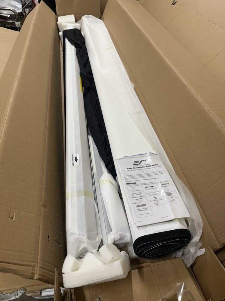 Elite Projector Screen AR120H2 120 Inch - OPEN BOX - READ