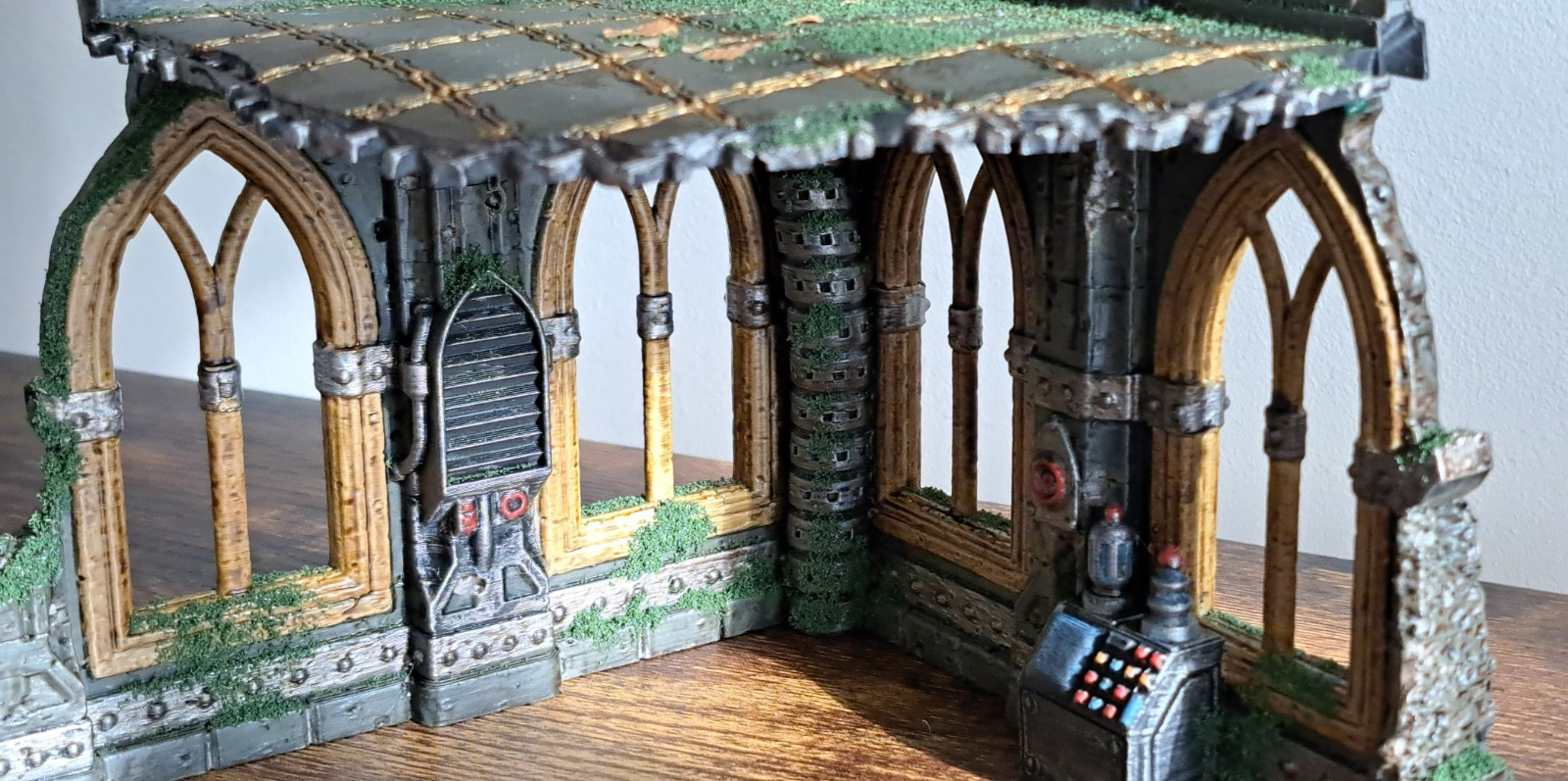 Gothic Ruined Tower A x2 Terrain Scenery Tabletop/Warhammer 40k