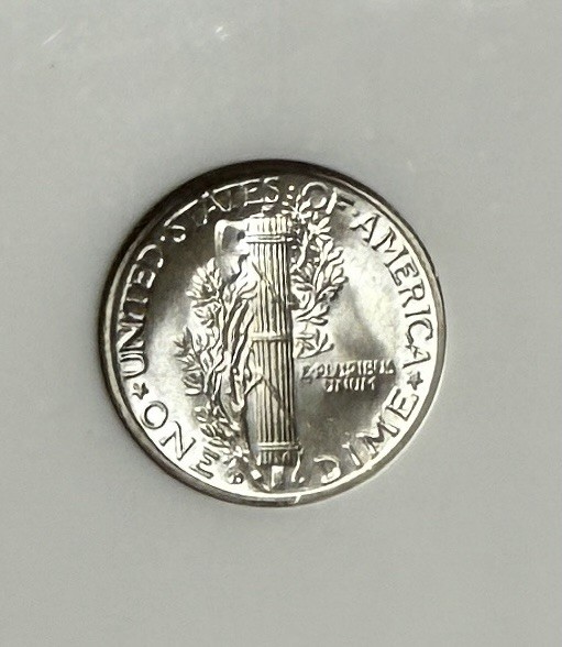 1941-D Mercury Dime NGC MS67 FB