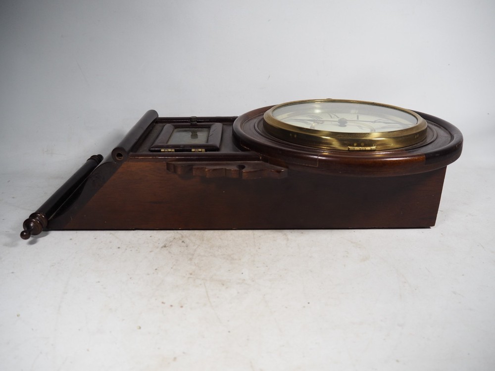 Vintage Highlands Mechanical Regulator Wall Clock With Pendulum