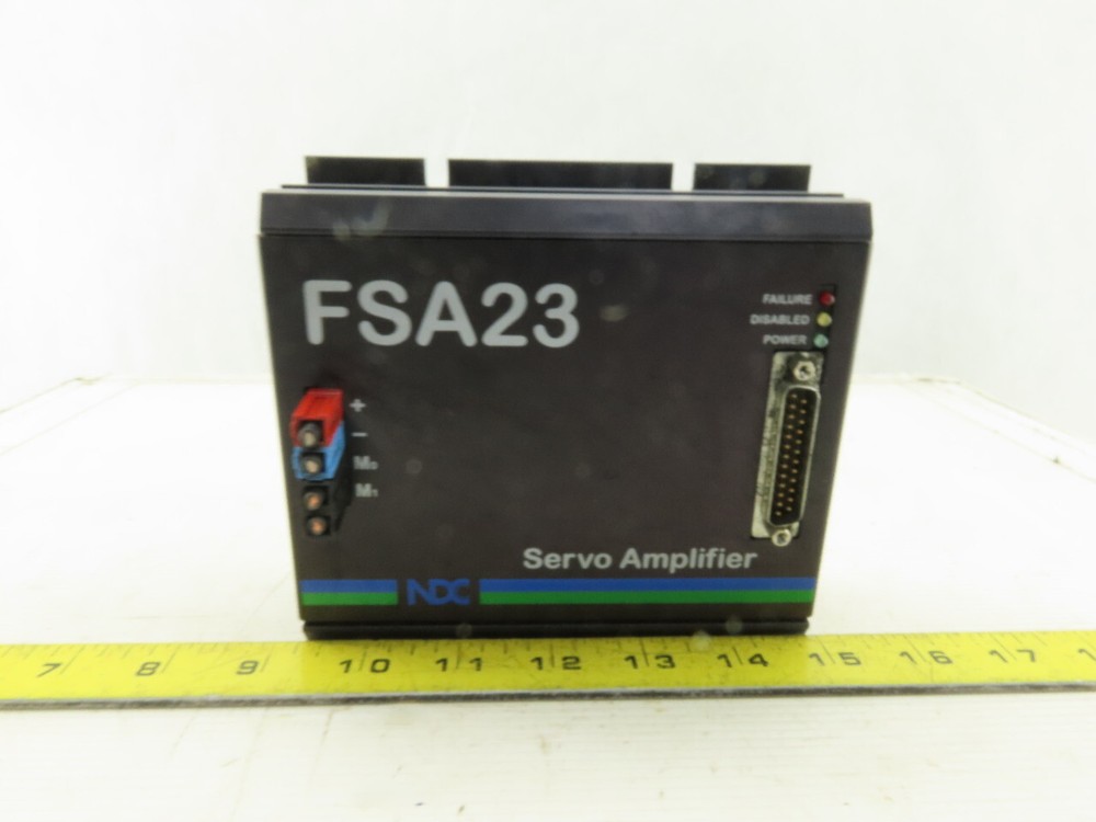 Netzler & Dahlgren 16096-08A FSA23 Servo Amplifier