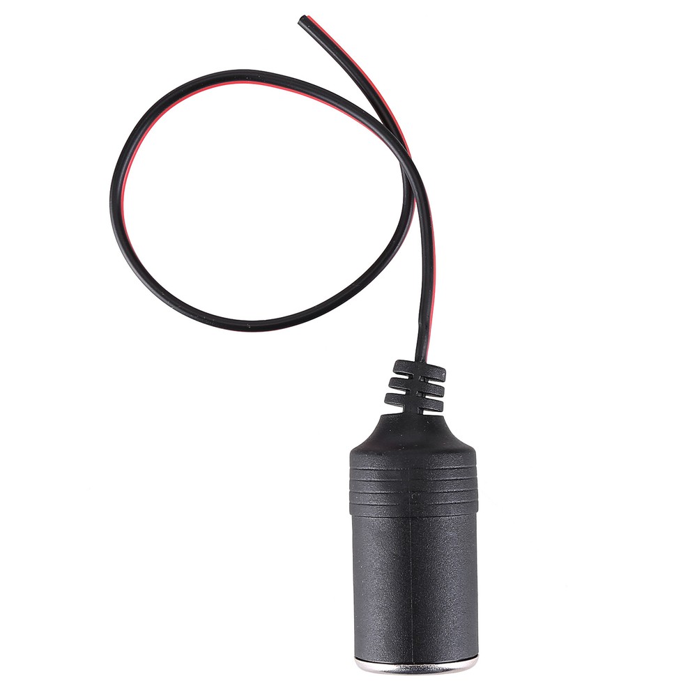 Car Cigarette Lighter Charger 12V/24V Adapter Cable Female Socket Plug Connector