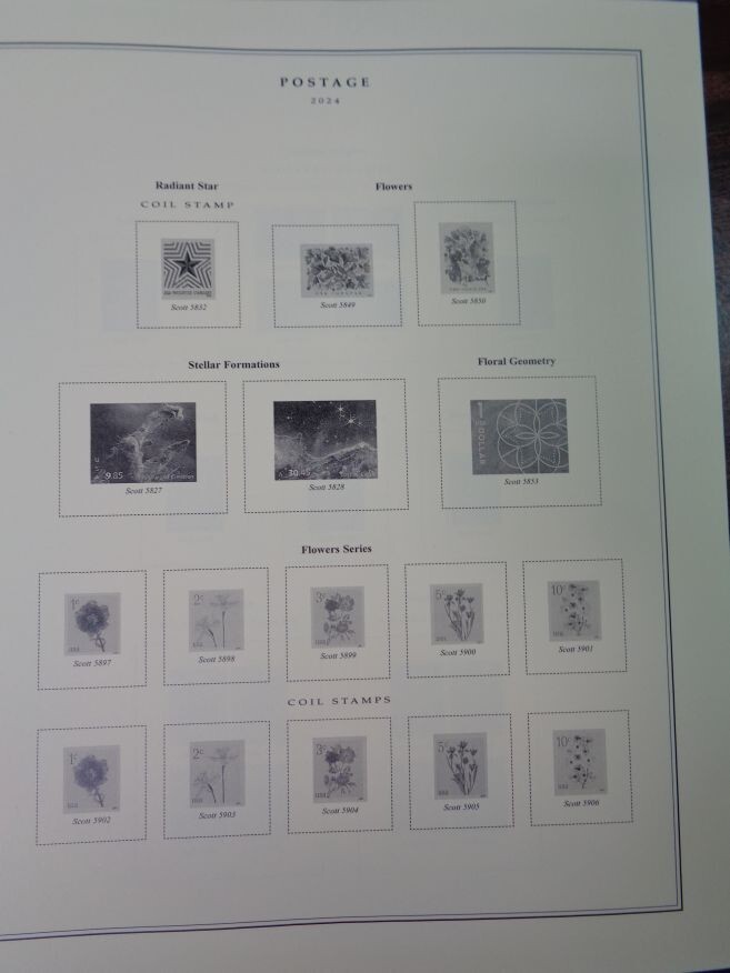 SCOTT National 2024 US Stamp album supplement # 92 NEW most recent 100S024