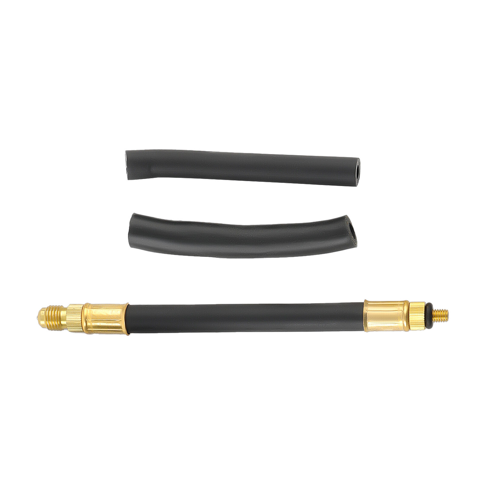 Universal Fuel Injection Gauge Pressure Tester Test Adapters Tool Kit