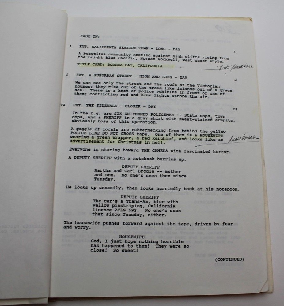 SLEEPWALKERS / Stephen King 1991 Movie Script Screenplay, supernatural creatures