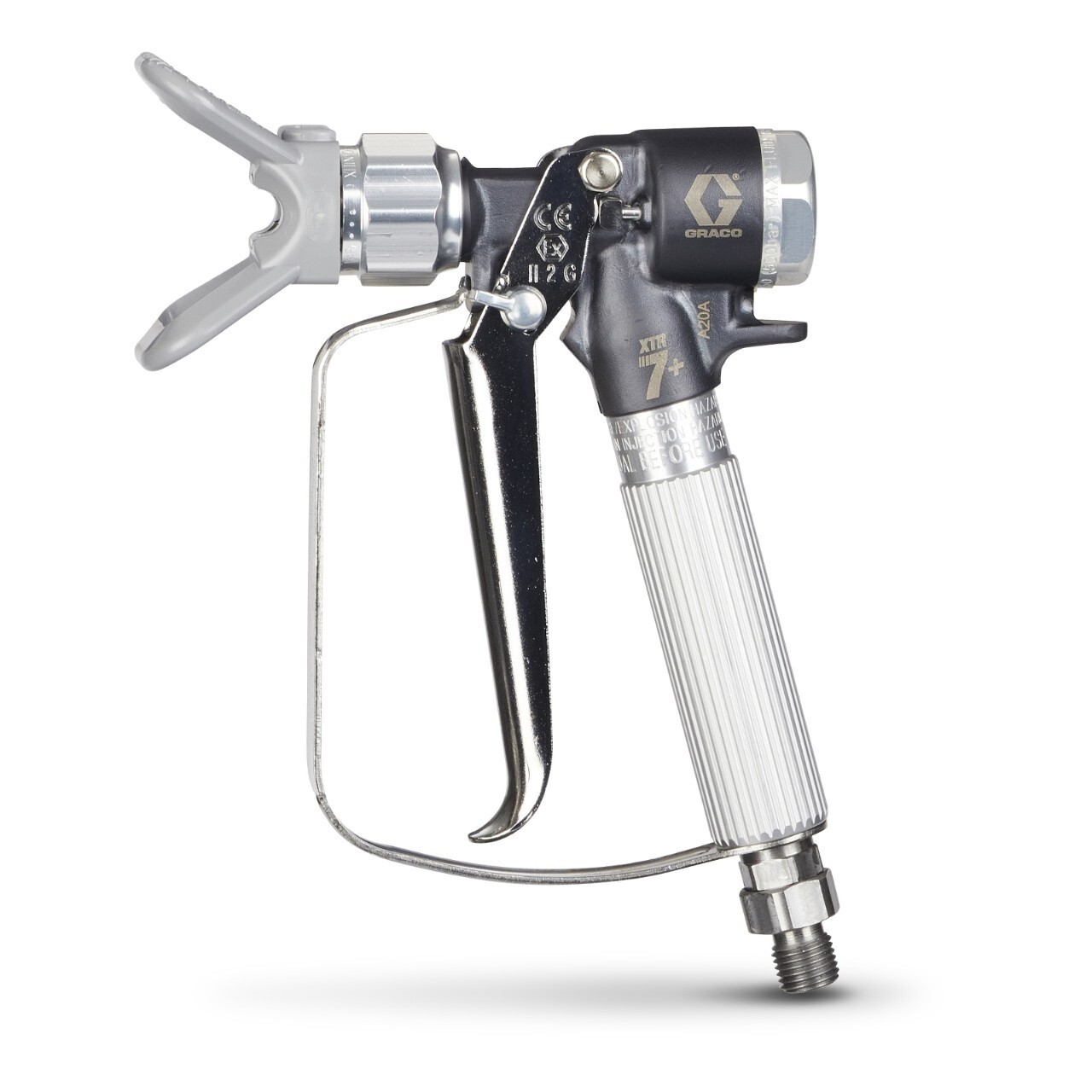 Graco XTR7+ Airless Spray Gun High Flow 7250PSI Round Handle XTR720 No Tip -NEW