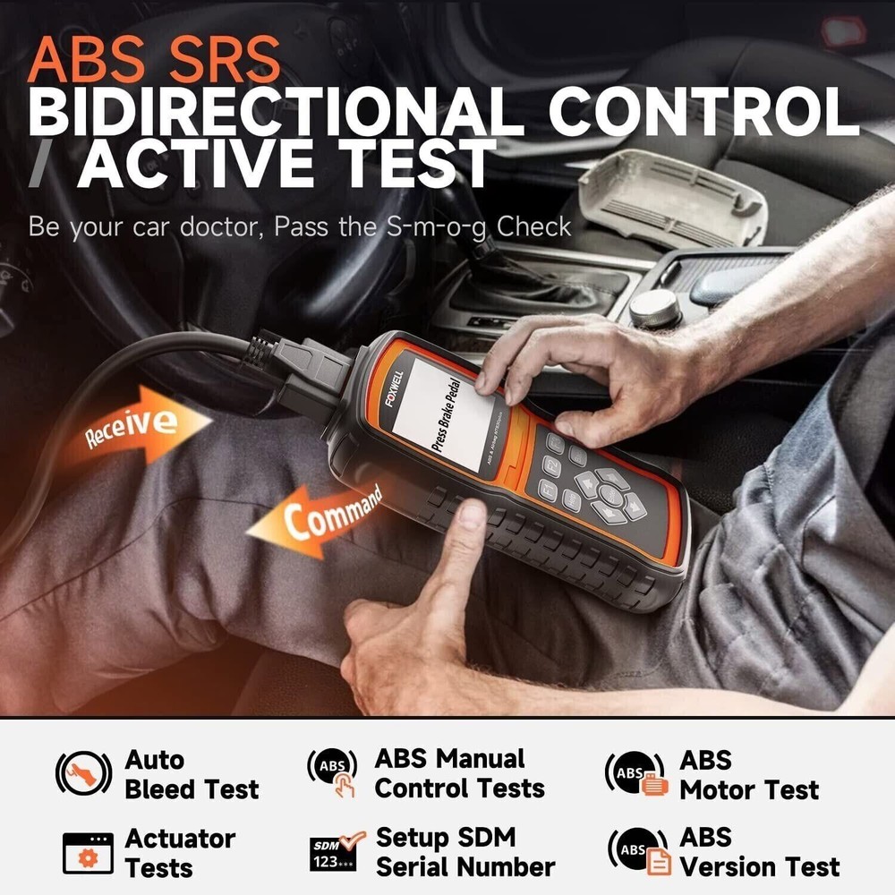Lexus OBD2 Car Code Diagnostic Tool ABS Bleed SRS SAS Engine Reset Kit US NT630