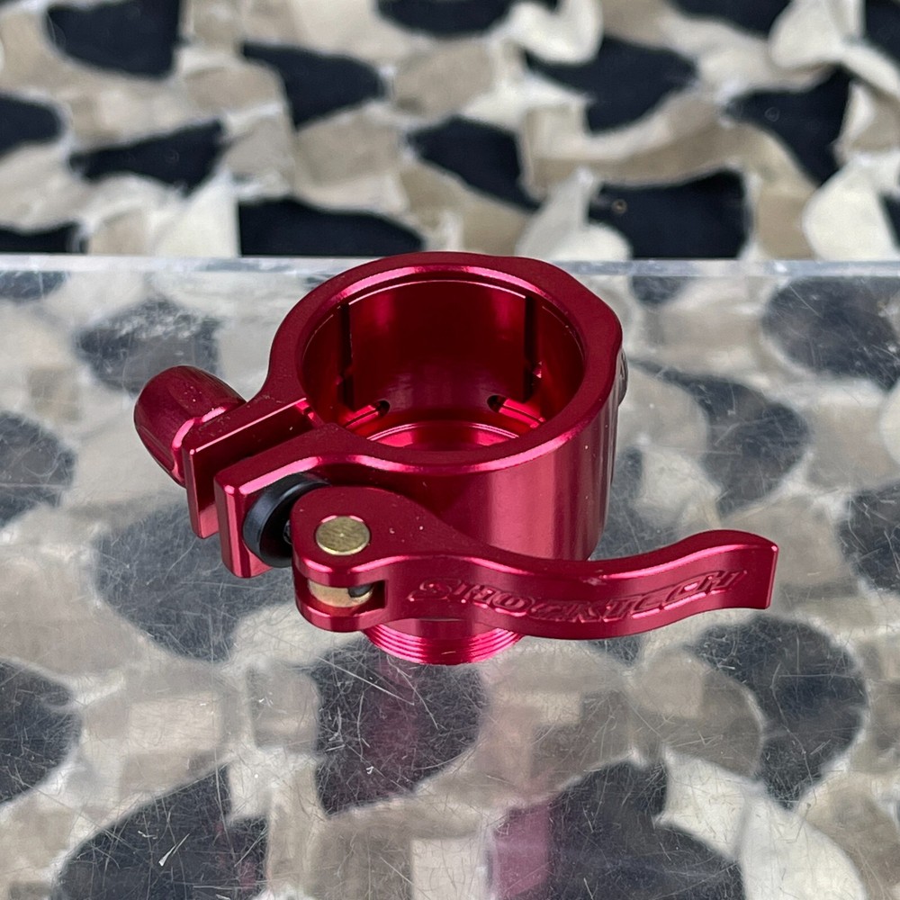 NEW Shocktech Ion Low Rise Clamping Feed Neck - Red